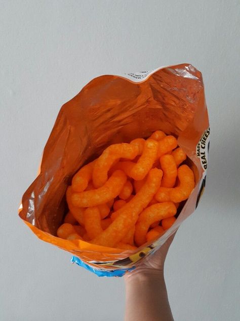 Cheetos Aesthetic, Cheeto Puffs, Cheetos Cheese, Cheetos Puffs, Birthday Goals, Cheese Puffs, Junk Food Snacks, Creative Photoshoot Ideas, Food Snacks