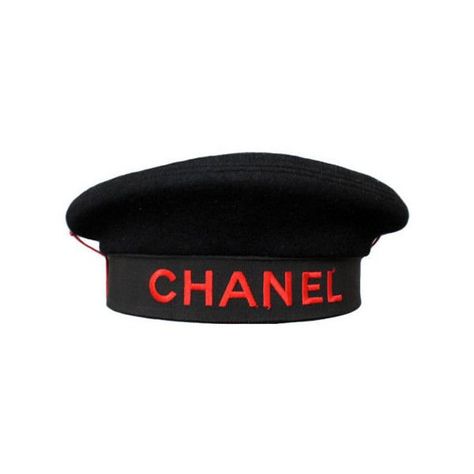 Chanel Beret Chanel Beret, Hat Chanel, Black Beret Hat, Black Berets, Bob Chapeau, Stitch Hat, Red Beret, Chanel Hat, Black Beret