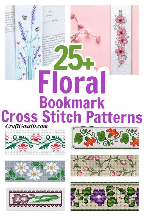 25 Floral Bookmark Cross Stitch Patterns – Cross-Stitch Cross Stitch Corner Bookmark Patterns, Free Cross Stitch Bookmark Patterns To Download, Counted Cross Stitch Flowers, Free Cross Stitch Flower Patterns, Cross Stitch Bookmarks Flowers, Flower Cross Stitch Bookmark, Easy Cross Stitch Bookmark Patterns Free, Cross Stitch Flower Bookmark, Free Flower Cross Stitch Patterns