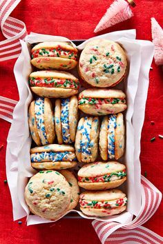 Recipes Christmas Cookies, Nut Free Cookies, Snowflake Sugar Cookies, Pecan Snowball Cookies, Crackle Cookies, Cookie Sandwich Recipes, Southern Living Recipes, Easy Christmas Cookie Recipes, Christmas Cookie Recipes