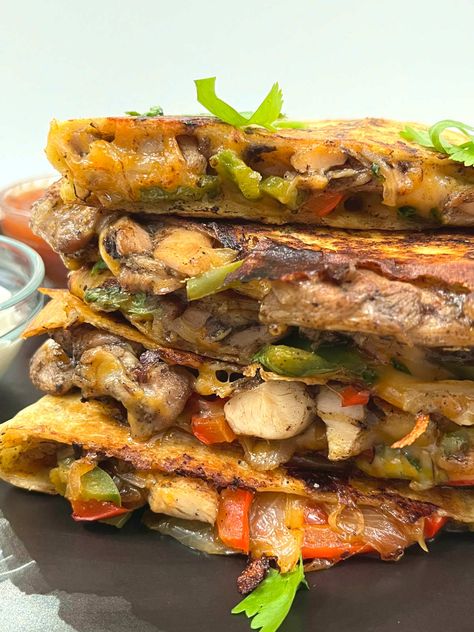 Jerk Chicken Quesadilla • The Fusionary Cook Healthy Jerk Chicken Recipe, Jerk Chicken Quesadilla, Jerk Chicken Tacos Recipe, Jerk Chicken Wraps Recipe, Jerk Chicken Burrito, What To Serve With Jerk Chicken, Jerk Chicken Tacos, Jerk Shrimp, Chicken Gyro