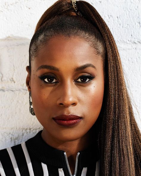 Issa Rae Hairstyles, Kiss Beauty, Issa Rae, Black Hollywood, Queen Hair, Aesthetic Women, African Beauty, Girls Makeup, Pretty Makeup