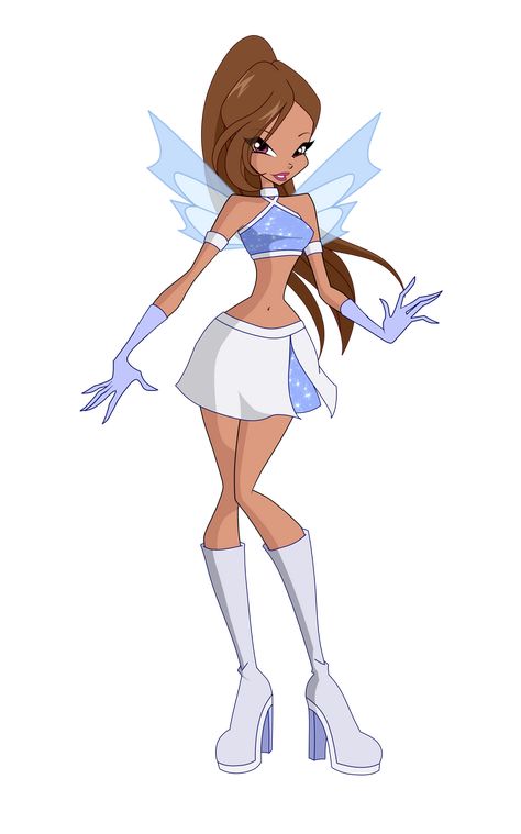 Winx Outfit Ideas, Winx Club Outfits Oc, Winx Club Oc Fairies, Winx Cartoon, Winx Club Outfits, Weather Magic, Winx Club Oc, Transformation Videos, Winx Outfits