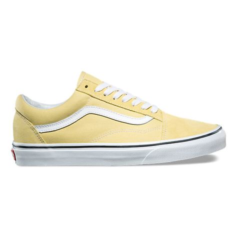 Vans Shoes Fashion, Mens Vans Shoes, Cute Vans, Yellow Vans, Tenis Vans, Nike Shoes Air Force, Fresh Shoes, Only Shoes, Classic Shoes