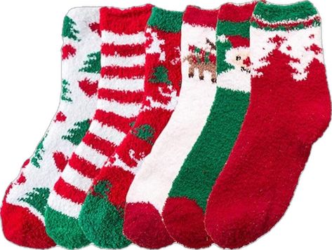 Merry Chrysler, Christmas Sleepover, Thick Wool Socks, Unisex Christmas Gifts, Christmas Basket, Fleece Socks, Santa Patterns, Fluffy Socks, Non Slip Socks