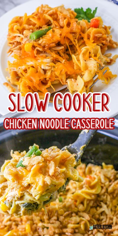 Chicken Noodle Casserole Crockpot, Chicken And Egg Noodle Recipes Crockpot, Kid Friendly Slow Cooker Recipes, Crockpot Chicken Casserole Recipes, Chicken And Noodles Crockpot, Chicken Tenders Crockpot, Slow Cooker Casserole Recipes, Crockpot Chicken Casserole, Slow Cooker Chicken Noodle