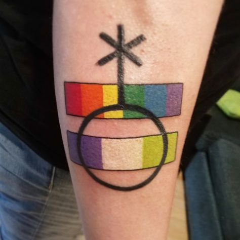 Genderqueer Flag, Equals Sign, Book Tattoo, Non Binary, The Pride, Pride Flag, Pride Flags, Jesus Fish Tattoo, Triangle Tattoo