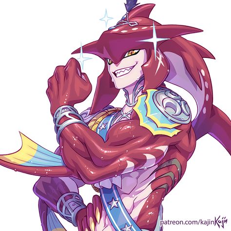 Sidon Zelda, Prince Sidon, Legend Of Zelda Characters, Is It Love, Zelda Botw, Zelda Art, Legend Of Zelda Breath, Zelda Breath, Breath Of The Wild