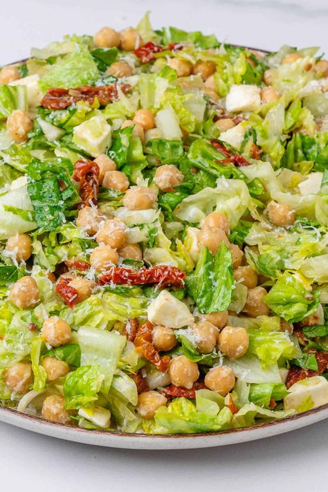 Make the famous La Scala Chopped Salad at home. Enjoyed by A-lister celebrities, it's a simple and delicious salad, packed of flavor! Scala Chopped Salad, Salad At Home, Vodka Pasta, Chopped Salad Recipes, Italian Sandwich, Romaine Lettuce Salad, Romano Cheese, Famous Recipe, Italian Salad