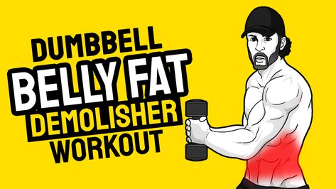 Lose Belly Fat And Get ripped With This Extreme Dumbbell Workout Belly Fat Burner Workout, Wash Board, Fat Burner Workout, Dumbell Workout, Ab Workout Men, Abs Fast, Fast Abs, 6 Pack Abs, Belly Fat Burner