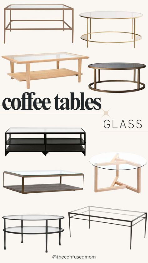 glass coffee table, outdoor coffee table, coffee table, round coffee table, square coffee table, rectangle coffee table, coffee table ideas, mid century modern living room, living room, Glass coffee tables, square glass coffee tables, round glass coffee tables, affordable home, wooden, brass, black, modern home, styled home, Walmart, home, west elm, pottery barn, target, glass coffee table decor, clear coffee table, living room decor, living room inspiration, living room ideas, living room inspo Square Glass Coffee Table Decor, Square Glass Coffee Tables, Coffee Tables Square, Black Modern Home, Target Glass, Glass Coffee Table Decor, Table Living Room Decor, Square Glass Coffee Table, Coffee Table Outdoor