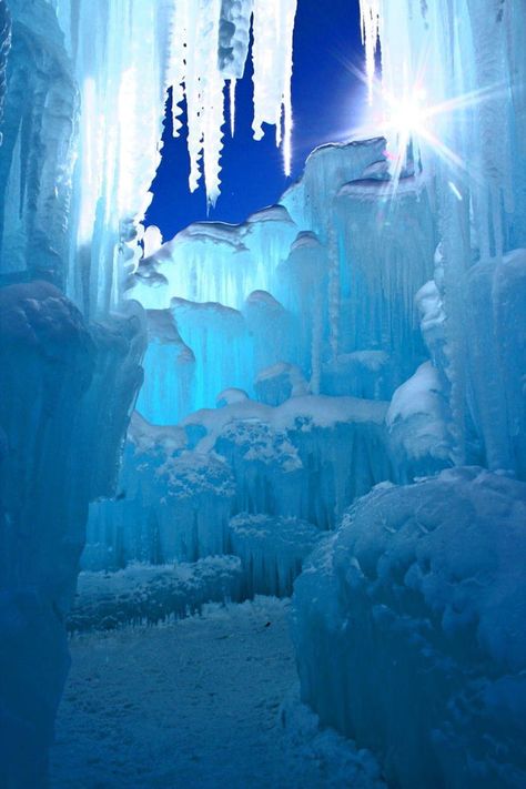 This Ice And Snow Ice Formations, Ice Castle, Ice Caves, Ice Castles, Ice Cave, Breckenridge Colorado, Ice Sculptures, Colorado Usa, Winter Beauty