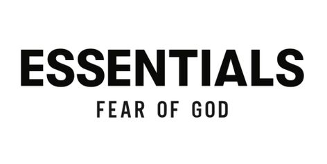 Essentials Fear Of God Wallpaper, T Shirt Ideas Design, Essentials Wallpaper, Essentials Tshirt, Essentials T Shirt, Fear Of God Logo, Essentials Shirt, Essentials Brand, Essentials Logo