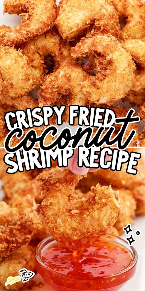 Coconut Shrimp Creamy Coconut Shrimp, Coconut Shrimp Recipe, Coconut Shrimp Recipes, Sea Foods, Breaded Shrimp, Crispy Shrimp, Shrimp Dinner, Shrimp Recipes For Dinner, Shrimp Recipes Easy