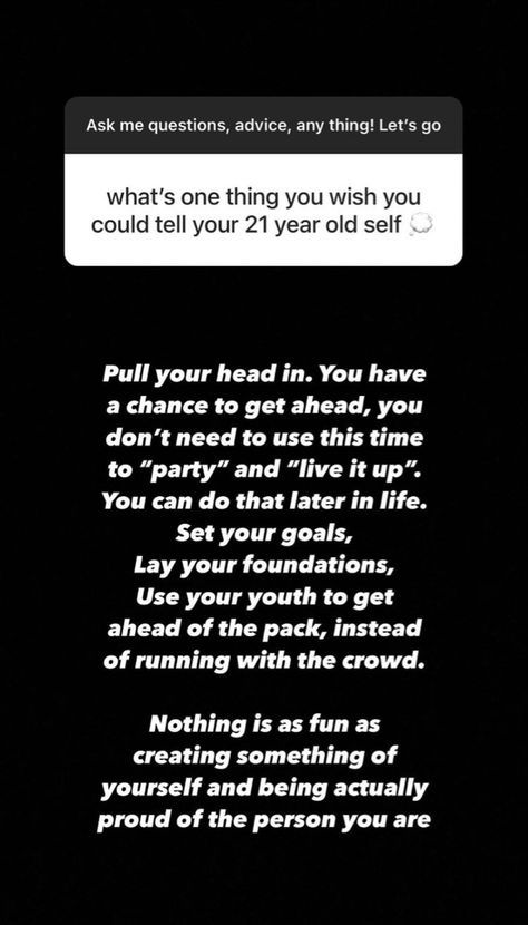 Advice For 21 Year Olds, 21 Years Old Quotes, 2025 Goals, Set Your Goals, Old Quotes, Apa Aja, 22 Years Old, Life Tips, 2024 Vision