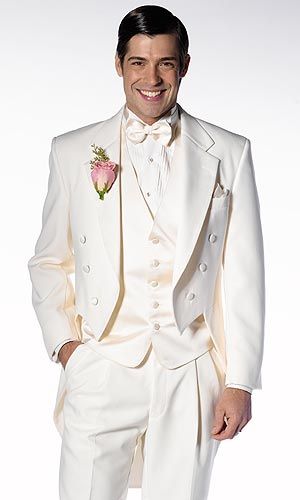 alsformalwear.com Groom Tuxedo Wedding, Tuxedo Wedding Suit, Summer Wedding Suits, White Wedding Suit, Mens 3 Piece Suits, Tie Vest, Prom Tuxedo, Formal Tuxedo, Morning Suits