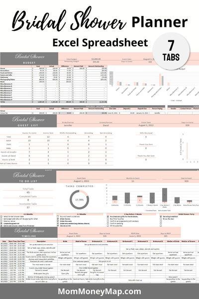 Your Custom Budget Spreadsheet Solution Free Wedding Budget Spreadsheet, Bridal Shower Planner, Wedding Budget Spreadsheet, Planning Excel, Weekly Budget Template, Excel Budget Spreadsheet, Budget Spreadsheet Template, Budget Planner Free, Wedding Budget Planner