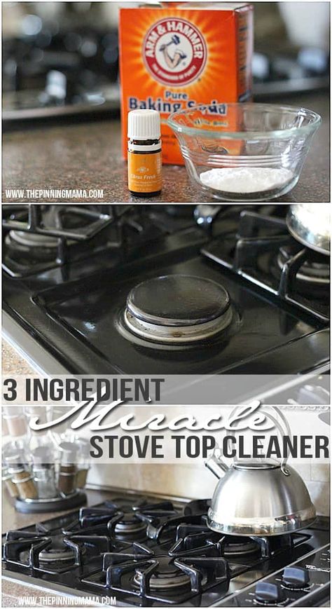 Clean Stove Top Grates, Cleaning Stove Top Burners, Clean Gas Stove Top, Clean Stove Grates, Diy Stove, Gas Stove Cleaning, The Pinning Mama, Clean Stove Burners, Stove Top Cleaner