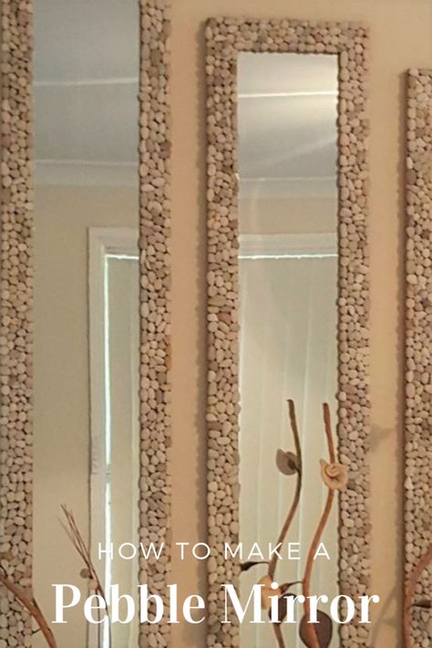 Rectangle Mirror Decorating Ideas, Mirror Frame Ideas, Mirror Border Diy, Mirror Diy Frame Ideas, Long Mirror Decorating Ideas, Decorate Mirror Frame Diy, Diy Mirror Design, Diy Mirror Frame Ideas, Full Length Mirror Decor Ideas