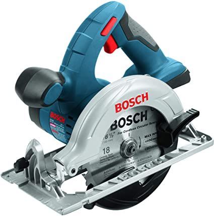 BOSCH Bare-Tool CCS180B 18-Volt Lithium-Ion 6-1/2-Inch Lithium-Ion Circular Saw Diy Hardwood Floors, Types Of Saws, Best Circular Saw, Power Saw, Mini Chainsaw, Engineering Tools, Saw Tool, Carpentry Tools, Construction Tools