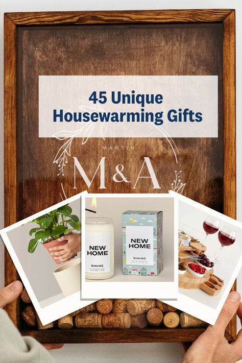 Housewarming Gift For Men, Traditional Housewarming Gifts, Cork Box, Gift Ideas For Couples, Housewarming Gift Ideas, Best Housewarming Gifts, Gifts For Couples, Moving In Together, Unique Housewarming Gifts