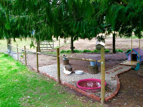 Small Duck Enclosure, Duck Playground, Duck Yard Ideas, Duck Run Ideas Diy, Duck Coop And Pond, Pool For Ducks, Pet Ducks Outdoor House, Kiddie Pool Duck Pond, Duck House Diy