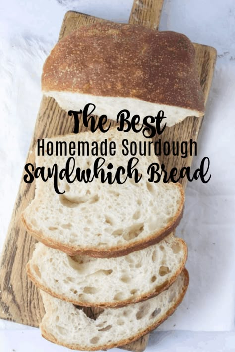 The best sourdough sandwich bread recipe! I have all the step by step photos and tips to help you master this sourdough loaf. Sourdough Discard Sandwich Bread, Discard Sandwich Bread, Sandwhich Bread, Soft Sourdough Bread, Sourdough Sandwich Bread Recipe, Loaf Bread Recipe, Sourdough Sandwich Bread, Easy Sourdough Bread Recipe, Sandwich Bread Recipe