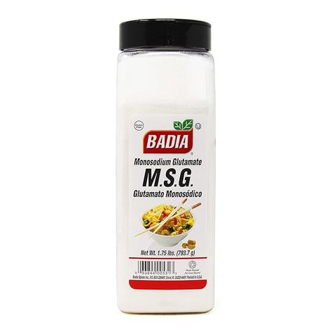 Amazon.com : 1.75 lbs Bottle-Monosodium Glutamate MSG/Glutamato Monosodico Kosher : Grocery & Gourmet Food Monosodium Glutamate, Gourmet Food, Gourmet Recipes, Dairy, Condiments, Diet