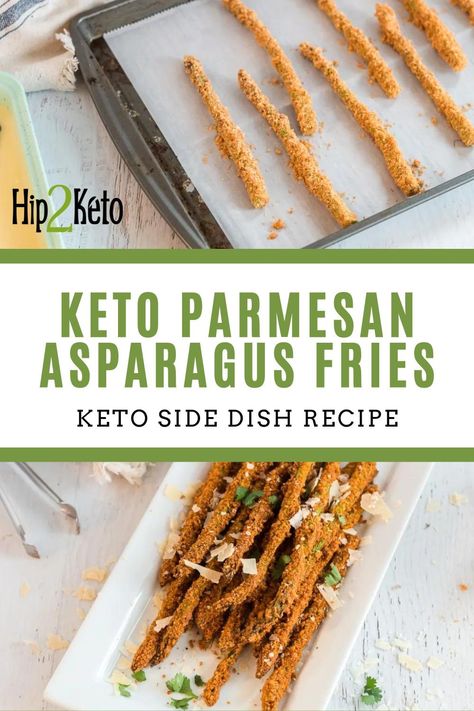 Make this low-carb side dish for any summer gathering or potluck. Our keto parmesan asparagus fries are crispy and delicious! This is one of the best keto appetizers. Deep Fried Asparagus, Fried Asparagus, Mayo Dip, Air Fryer Recipes Healthy Low Carb, Recipe Asparagus, Simple Appetizer, Parmesan Asparagus, Spicy Dip, Asparagus Fries