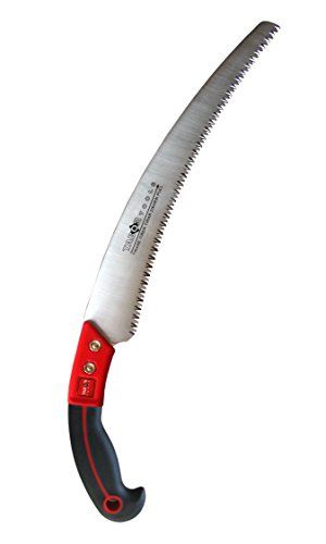 TABOR TOOLS 13 Curved Pruning Saw Ideal for Trimming Tree Branches  Clearing Forest Trails Steel Turbocut PullAction Blade Your Next Professional Pruning Tool >>> You can get more details by clicking on the image. Pruning Saws, Pruning Saw, Pruning Tools, Bonsai Tools, Garden Poles, Lawn Tools, Straight Blade, Telescopic Pole, Tree Saw