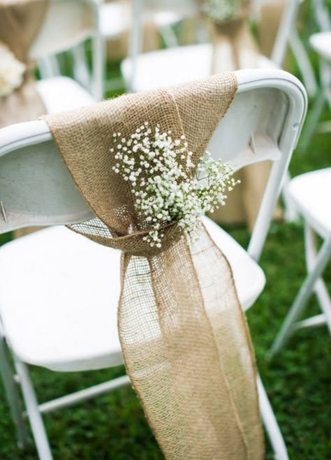 Can Plastic Folding Chairs Look Elegant For My Event? - CTC Event Furniture - CTC Event Furniture Wedding Ceremony Chairs, Backyard Wedding Decorations, Rustic Backyard, Ceremony Chairs, Breath Flowers, Wedding Chair Decorations, Rustic Wedding Decorations, בר מצווה, Wedding Barn