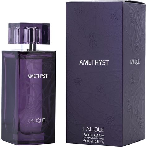 Amethyst Lalique Eau de Parfum | FragranceNet.com® Amethyst Lalique, Lalique Amethyst, Lalique Perfume, Purple Peonies, Cream Eyeshadow, Floral Notes, Signature Scent, Floral Scent, Perfume Collection