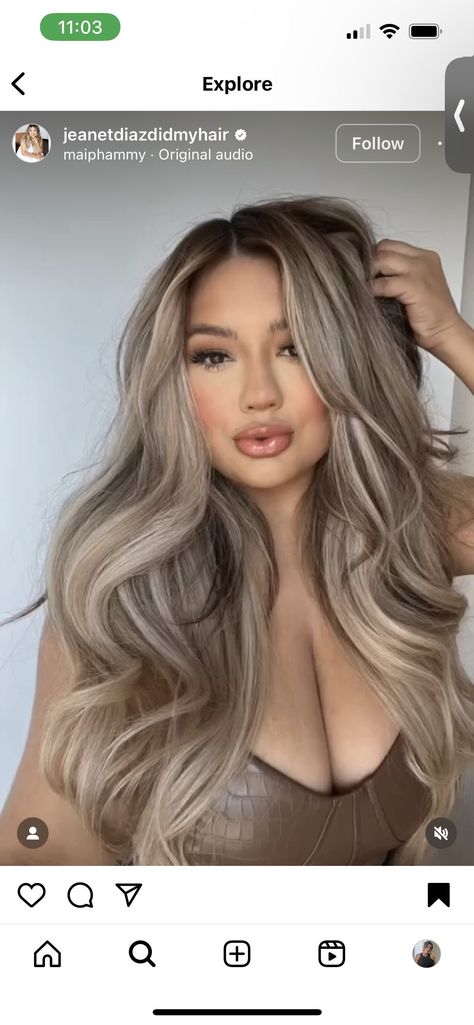 Simple Cute Hairstyles, Champagne Blond, Ash Blonde Hair Balayage, Blonde Hair Balayage, Beige Blonde Hair, Venus Of Willendorf, Ash Blonde Hair Colour, Black Hair Balayage, Ombre Hair Blonde