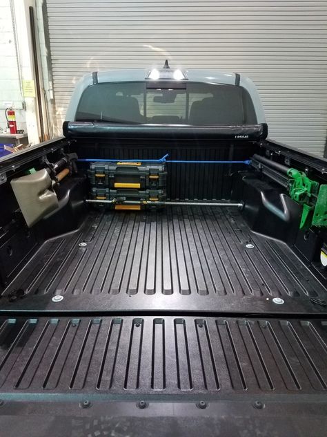 2018 tacoma mods 2018 Tacoma, Overlanding Gear, Tactical Gear Storage, Tacoma Toyota, Tacoma Mods, Tacoma 4x4, Toyota Accessories, Bed Idea, Truck Bed Storage