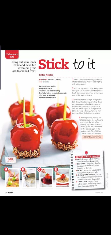 Toffee apples Toffee Apple Recipe, Toffee Apples Recipe, Toffee Apples, Sugar Apples, Toffee Apple, Food Colouring, Cherry Flavor, Red Food, Apple Recipes