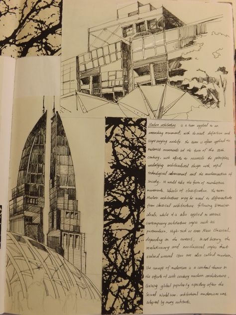 Architectural Features Architecture Sketchbook Student, Gcse Sketchbook Pages, Architectural Sketchbook, Sketchbook Pages Ideas, Gcse Architecture, High School Sculpture, High School Graphic Design, Student Art Guide, University Presentation