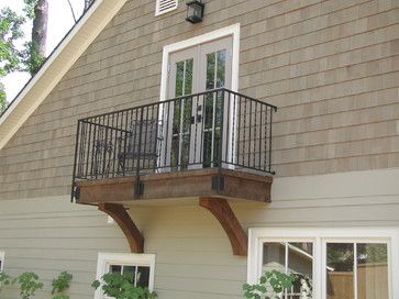 small balcony off master Master Balcony, Bedroom Deck, Kids Bedroom Remodel, Juliette Balcony, Attic Renovation Ideas, Small Bedroom Remodel, Attic Renovation, Attic Spaces, Attic Remodel