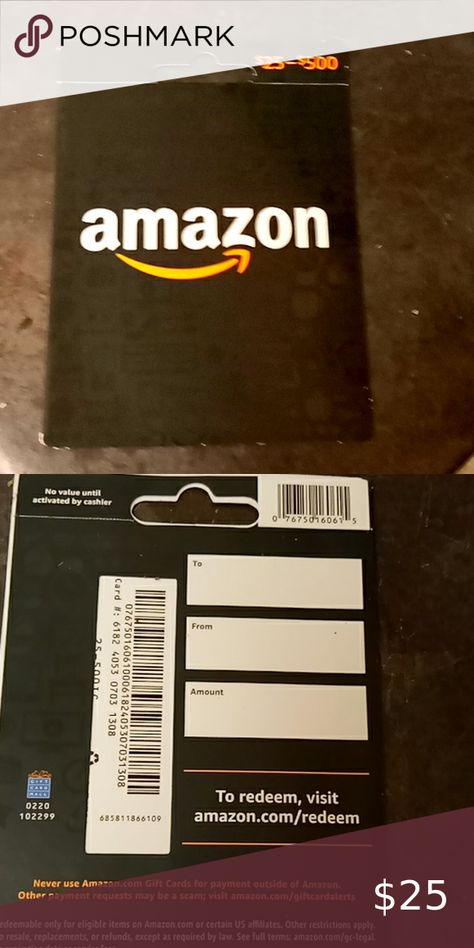 FREE $25 Amazon gift card with $100 purchase Amazon Gift Card, Amazon Gift Cards, Amazon Gifts, Cards Against Humanity, The 100, Gift Card, Join Me, Shop My Closet, Amazing Fashion