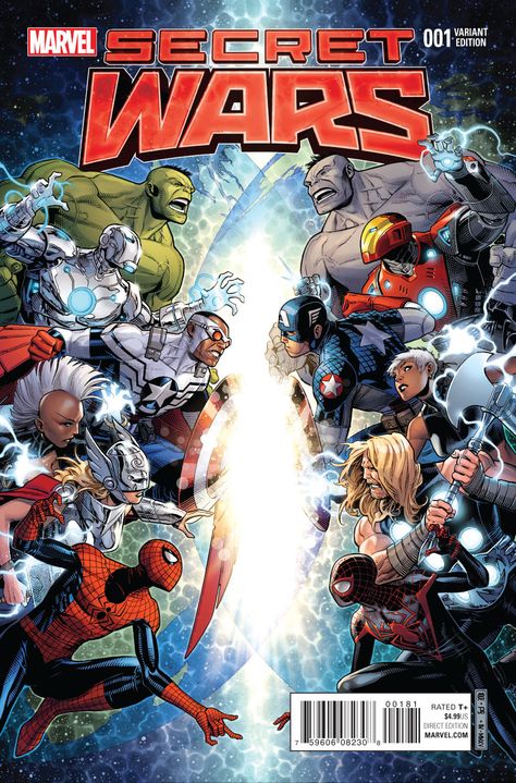 COMICS: The Destruction Of The Marvel Universe Begins In Lettered Preview Of SECRET WARS #1 Jim Cheung, Marvel Secret Wars, Secret Avengers, Jeep Wheels, Ultimate Marvel, Marvel Comics Covers, Chris Hemsworth Thor, Univers Marvel, Comic Book Artwork