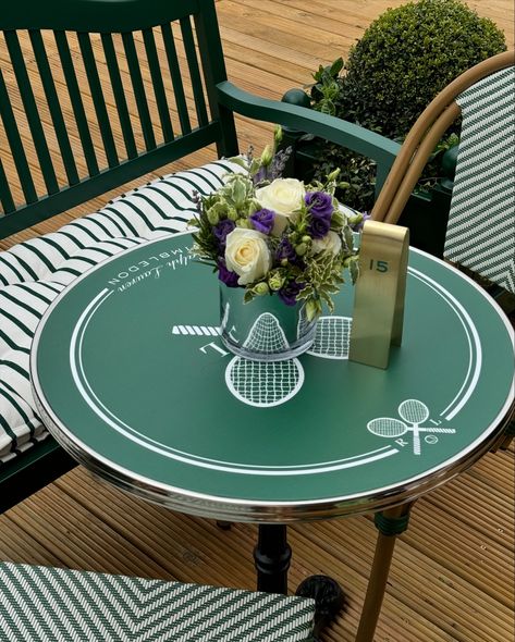 Tennis Wimbledon Aesthetic, Tennis Activation, Wimbledon Aesthetic, Tennis Racquet Decor, Tennis Pavilion, Tennis Shoot, Gala Decor, Tennis Core, Cartier Bag