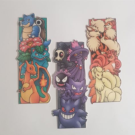 Anime Bookmarks, Pokemon Bookmark, Book Marks, All Anime, Exclusive Collection, Drawing Ideas, Creative Ideas, Dragon Ball, Pokemon