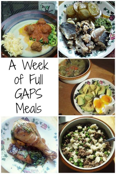 GAPS Diet Recipes - A Week of Full GAPS Meals | How We Flourish Gaps Dinner, Gaps Diet Recipes, Gaps Recipes, Healing Diet, Diet Dinner, Diet Dinner Recipes, Breakfast Low Carb, Diner Recept, Resep Diet