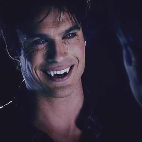 Vampire Face, Vampire Eyes, The Salvatore Brothers, Vampire Costumes, Vampire Diaries Poster, Damon Salvatore Vampire Diaries, Complicated Love, Vampire Teeth, Vampire Diaries Damon