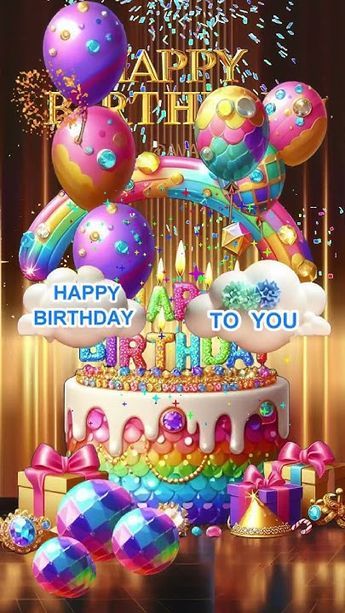 Happy Birthday Crystal Images, Happy Birthday Musical Images, Happy Birthday Hippie, Birthday Emoticons, Happy Birthday Song Video, Happy Birthday Gif Images, Happy Birthday Wishes Song, Animated Happy Birthday Wishes, Birthday Songs Video