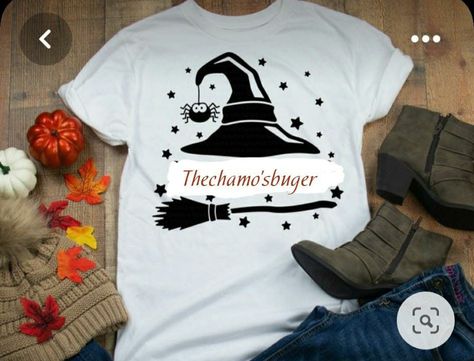 Halloween Tee Shirts, Halloween Spooktacular, Cricut Halloween, Svg Images, Online Fonts, Witch Broom, Halloween Shirts, Svg Halloween, Halloween Tees