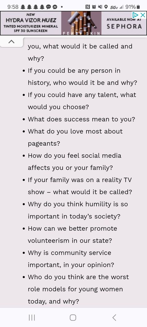 Beauty Pageant Questions, Pageant Questions, Success Meaning, Reality Tv Shows, Beauty Pageant, A Question, Tinted Moisturizer, Do You Feel, Reality Tv