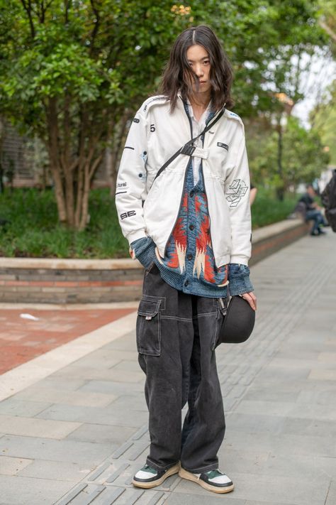 Shanghai Street Style, China Street Style, China Street Fashion, China Street, Daily Street Style, Shanghai Fashion Week, Shanghai Fashion, Fashion Mood Board, Androgynous Fashion