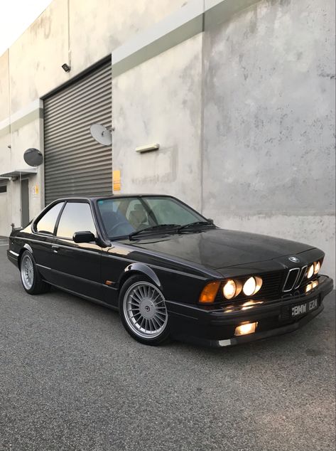 Old Bmw, Bmw Old, Initial D Car, 1990s Cars, Bmw E24, Bmw Vintage, Bavarian Motor Works, Dream Cars Bmw, Bmw Classic Cars