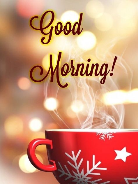 Good Morning Christmas, Good Morning Winter, Morning Christmas, Morning Winter, Good Morning Msg, Good Morning Tea, Holiday Pics, Good Morning Coffee Gif, Good Morning Funny Pictures