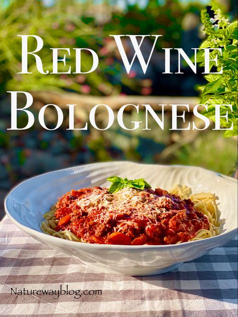 Red Wine Pasta Sauce, Wine Pasta Sauce, Italian Red Wine, Pici Pasta, Authentic Italian Pasta, Italian Gravy, Red Wine Recipe, Pasta With Meat Sauce, Spaghetti Meat Sauce